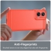 Capa Moto G35 - TPU Escovado Vermelho