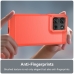 Capa Motorola Moto G75 - TPU Escovado Vermelho