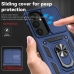Capa Galaxy S24+ Plus - Protetor de Câmera e Suporte Azul