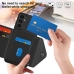 Capa Samsung A25 - Porta Cartão e Corda Preto
