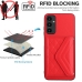 Capa Samsung A25 - Porta Cartão e Corda Vermelho