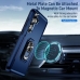 Capa Samsung S24 - Antichoque e Anel de Suporte Azul