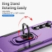 Capa Samsung S24 - Antichoque e Anel de Suporte Roxo