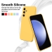 Capa Samsung M15 - Silicone Aveludado Amarelo