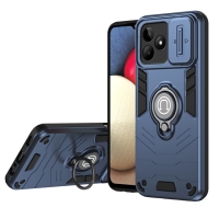 Capa Realme Note 50 - Protetor de Câmera e Suporte Azul