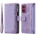 Capa Motorola Moto G55 - Flip Carteira Roxo