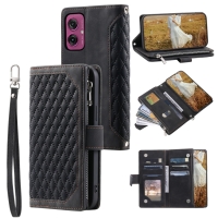 Capa Motorola Moto G55 - Flip Carteira Preto