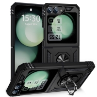 Capa Samsung Galaxy Z Flip6 - TPU Antichoque Preto