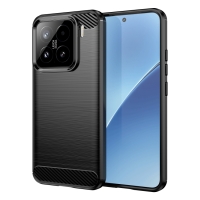 Capinha Celular Xiaomi 15 - TPU Escovado Preto