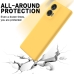 Capa Motorola Edge 50 Fusion - Silicone Amarelo