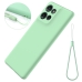 Capinha Motorola Edge 50 - Silicone Verde