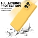 Capinha Motorola Edge 50 - Silicone Amarelo