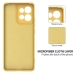 Capinha Motorola Edge 50 - Silicone Amarelo