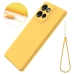 Capa Motorola Edge 50 NEO - Silicone Amarelo