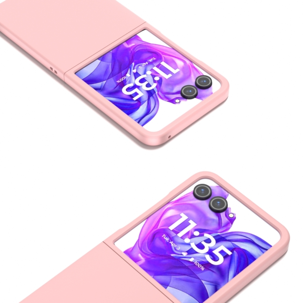 Capa Skin Feel para Motorola Razr 50 ULTRA - Rosa