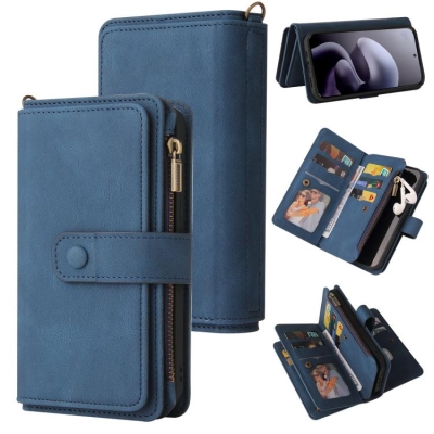 Capa Motorola Moto G77 - Carteira Zipper Capa Motorola Moto G77 - Carteira Zipper