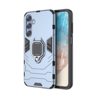 Capa Antichoque com Anel de Suporte para Galaxy M35 5G - Azul