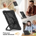 Capa Huawei MatePad 11.5 - Robot Series com Alça Preto