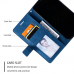 Capa Carteira para iPhone 12 Pro Max Azul