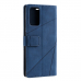 Capa Galaxy Note 20 de Couro Azul