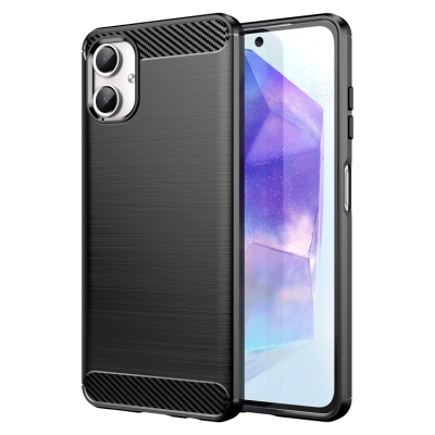 Capinha Celular Galaxy A06 - TPU Escovado Preto