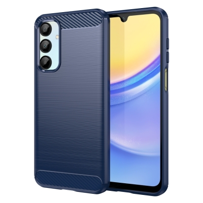 Capinha Samsung A16 - TPU Escovado Azul