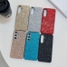 Capa Samsung Galaxy S24 FE - TPU Glitter Azul