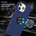 Capinha iPhone 16 PRO MAX - TPU Anel de Suporte Azul