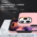 Capinha iPhone 16 PRO MAX - TPU Anel de Suporte Rosa