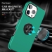 Capinha iPhone 16 PRO MAX - TPU Anel de Suporte Verde