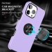 Capinha iPhone 16 PRO MAX - TPU Anel de Suporte Roxo