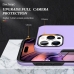 Capinha iPhone 16 PRO MAX - TPU Anel de Suporte Roxo