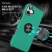 Capa iPhone 16 Plus - TPU Anel de Suporte Verde