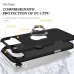 Capa com Anel Magnético de Suporte para iPhone Air