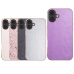 Capa para iPhone 16 - Glitter Roxo