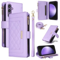 Capinha Galaxy S24 FE - Flip Carteira Roxo