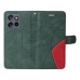 Capa Motorola Edge 50 NEO - Flip Dual Color Verde