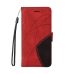 Capa Motorola Edge 50 NEO - Flip Dual Color Vermelho