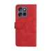 Capa Motorola Edge 50 NEO - Flip Dual Color Vermelho