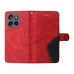 Capa Motorola Edge 50 NEO - Flip Dual Color Vermelho