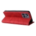 Capa Motorola Edge 50 NEO - Flip Dual Color Vermelho