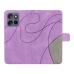 Capa Motorola Edge 50 NEO - Flip Dual Color Roxo