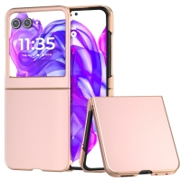 Capa Motorola Razr 50 - Couro PU Rosa