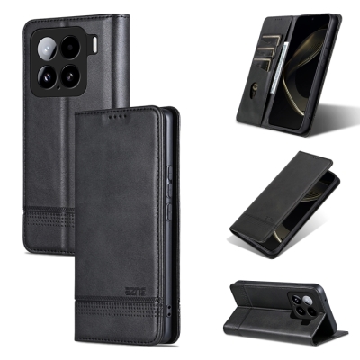 Capinha Celular Xiaomi 15 - Flip Carteira Preto