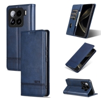 Capinha Celular Xiaomi 15 - Flip Carteira Azul