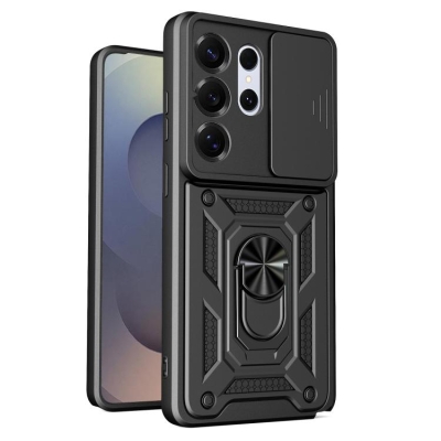 Capa Samsung S26 ULTRA - Anel de Suporte e Protetor de Câmera