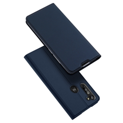 Capa de Celular Motorola Moto G8 Flip Skin Pro Series Azul