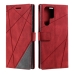 Capinha Samsung S25 ULTRA - Flip Skin Feel Vermelho