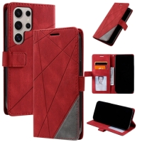 Capinha Samsung S25 ULTRA - Flip Skin Feel Vermelho