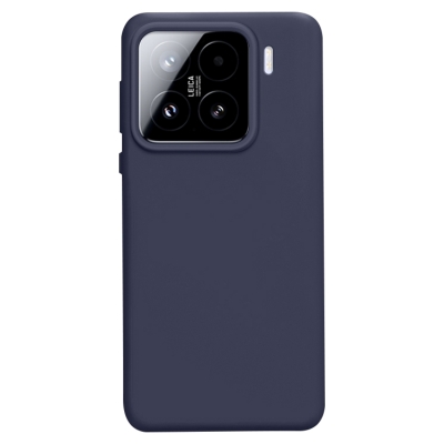 Capinha Celular Xiaomi 15 - Silicone Azul